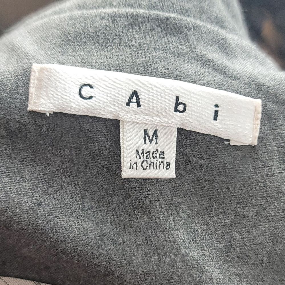 Cabi Over The Moon Grey Single Button Vest - image 7